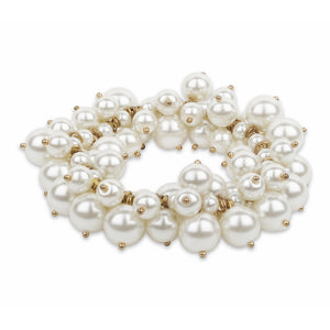 Classy pearl beaded bracelet