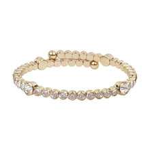Load image into Gallery viewer, Exquisite gold bracelets studded with CZ stones
