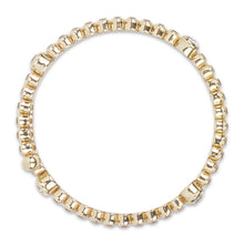 Load image into Gallery viewer, Exquisite gold bracelets studded with CZ stones