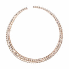 Load image into Gallery viewer, Chic gold bracelet studded with CZ stones