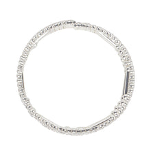 Load image into Gallery viewer, Pretty silver bracelets studded with CZ stones