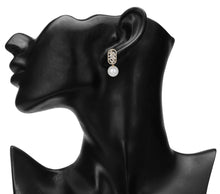 Load image into Gallery viewer, Silver Long Earing| CZ Stones | Chandelier