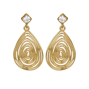 Golden Long Earings| Leaf Shape | Layered | Occasion