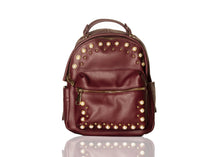 Load image into Gallery viewer, Pearly Vibes Backpack- Burgundy