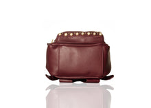 Load image into Gallery viewer, Pearly Vibes Backpack- Burgundy