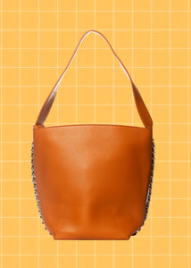 Chain Sides Handbag - Tan