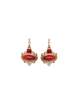 Load image into Gallery viewer, Indi Red Mini Earrings