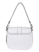 Load image into Gallery viewer, Gold Motif Handbag-White