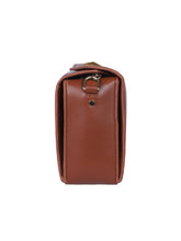 Load image into Gallery viewer, Classic Sling with Gold Clasp - Brown