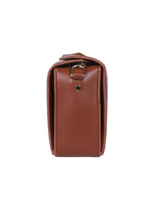 Classic Sling with Gold Clasp - Brown