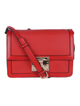 Load image into Gallery viewer, Pied Piping Sling Bag-Red