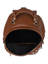 Load image into Gallery viewer, Pearly Vibes Backpack- Brown