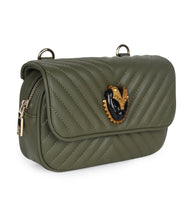 Load image into Gallery viewer, Tribal Motif Sling-Olive Green