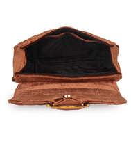 Load image into Gallery viewer, Pearl Detail Quilted Sling-Brown