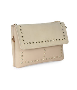 Studded Bomb Sling-Beige