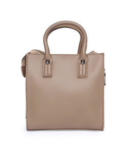 Carry Me Fancy Handbag-Beige