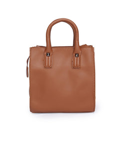 Carry Me Fancy Handbag-Brown