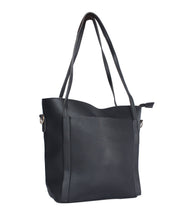 Load image into Gallery viewer, Minimalistic Large Tote-Black