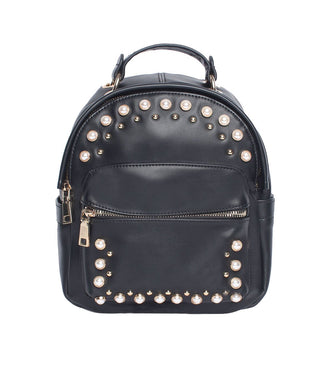 Pearly Vibes Backpack-Black
