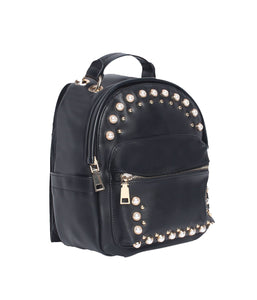 Pearly Vibes Backpack-Black