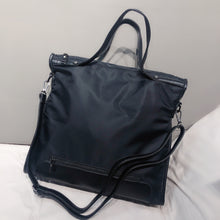 Load image into Gallery viewer, BLACK FORMAL TOTE CUM LAPTOP BAG