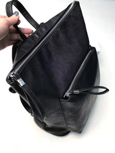 CLASSY BLACK FORMAL LADIES BACKPACK