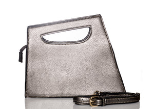 Sharp edge style Clutch - Silver