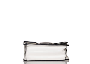 Luxury Buckle Bag- White