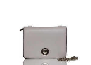 Pastel Metal Chic Bag - Grey
