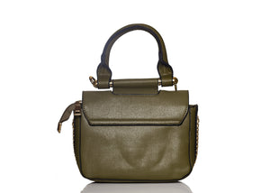 Mini Side Chain Detail Sling- Green