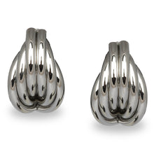 Load image into Gallery viewer, SILVER TWISTED CASUAL EARRINGS