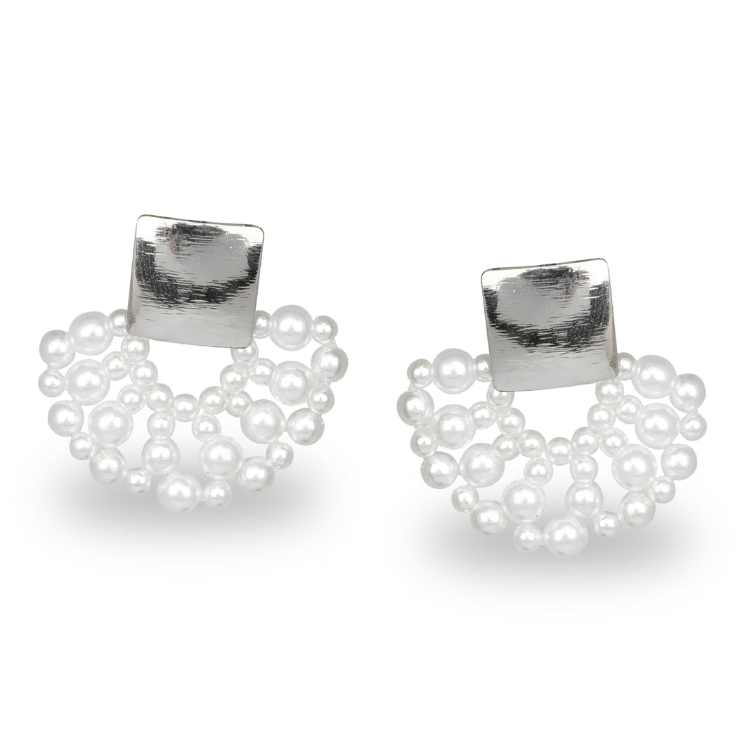 DESIGNER PEARL LACE PARTY EARRINGS LIMITED EDITION